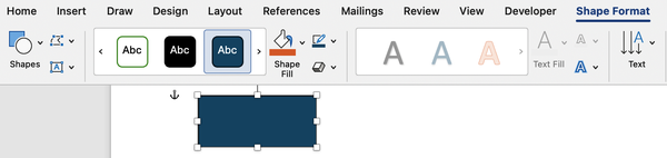 功能区中的上下文菜单
